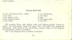GUAVA MUFFINS