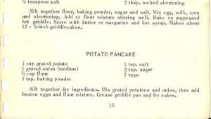 POTATO PANCAKE
