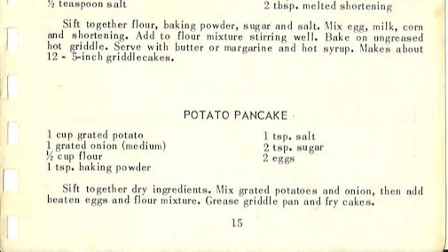 POTATO PANCAKE