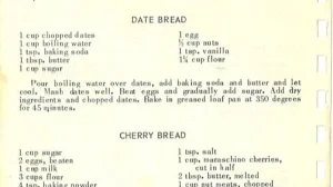 DATE BREAD #1