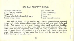 HOLIDAY CONFETTI BREAD