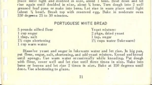 Portuguese White Bread