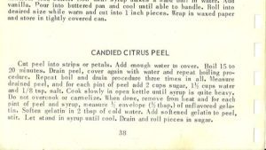 CANDIED CITRUS PEEL