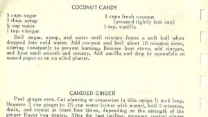 COCONUT CANDY