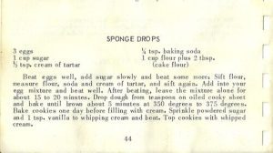 Sponge Drops