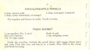 PAPAYA-PINEAPPLE POPSICLE