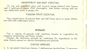 GRAPEFRUIT AND MINT COCKTAIL