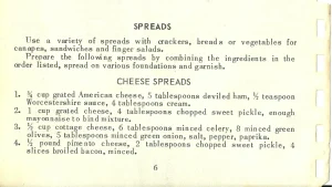 CHEESE SPREADS