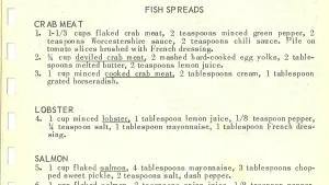 FISH SPREADS