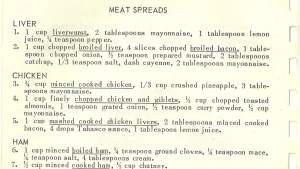 MEAT SPREADS