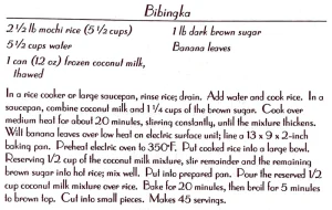 Bibingka