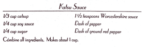 Katsu Sauce