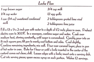 Leche Flan