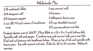 Mahimahi Niu