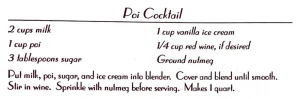 Poi Cocktail
