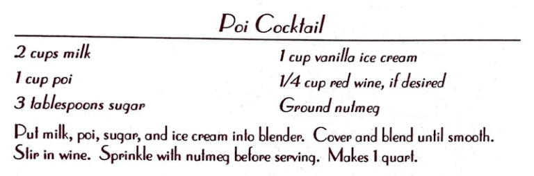 Poi Cocktail