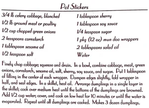 Pot Stickers