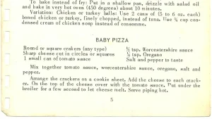 BABY PIZZA