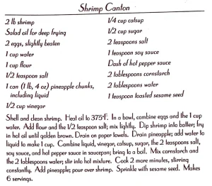 Shrimp Canton