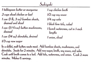 Sukiyaki #2