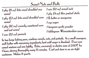 Sweet Nuts and Bolts