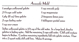 Avocado Mold