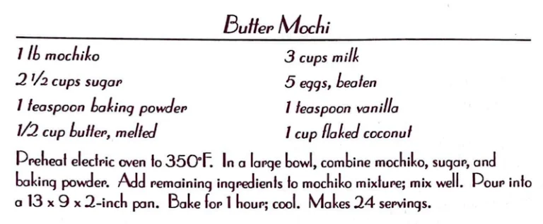 Butter Mochi #2