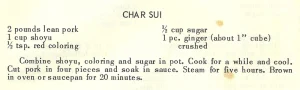 Char Siu