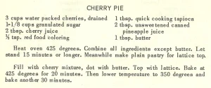 Cherry Pie