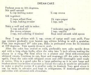 Dream Cake