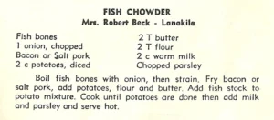 Fish Chowder