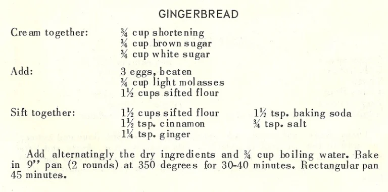 Gingerbread