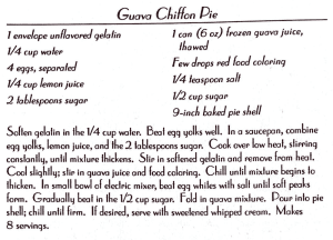 Guava Chiffon Pie #3