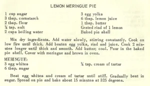 Lemon Meringue Pie #4