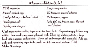 Macaroni-Potato Salad