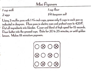 Mini Popovers