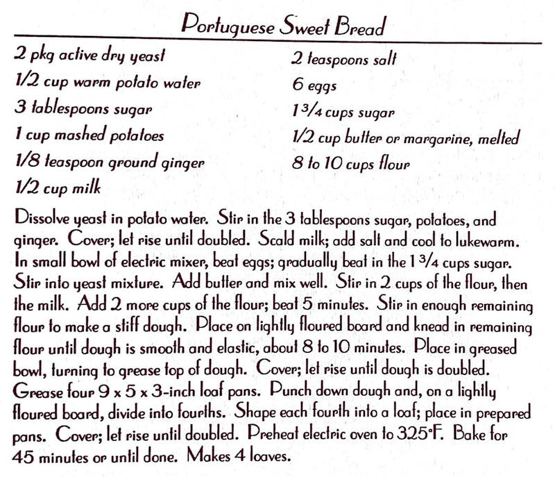 Portuguese Sweet Bread #2 - Kau Kau Chronicles