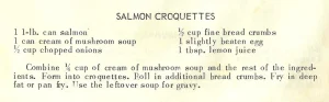 Salmon Croquettes
