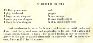Spaghetti Napoli