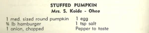 Stuffed Pumpkin