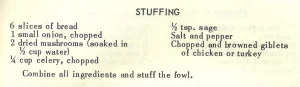 Stuffing