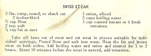 Swiss Steak
