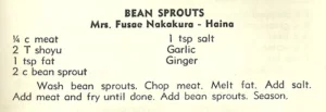 Bean Sprouts