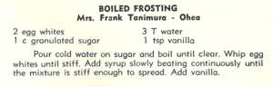 Boiled Frosting
