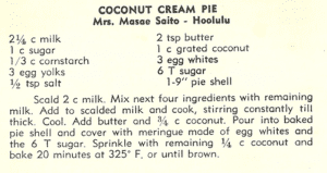 Coconut Cream Pie #3