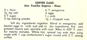 Coffee Cake #6