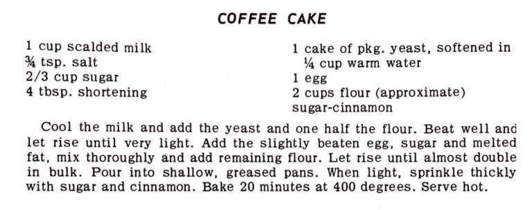 Coffee Cake #5