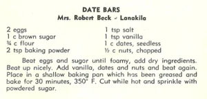 Date Bars