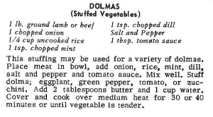 Dolmas