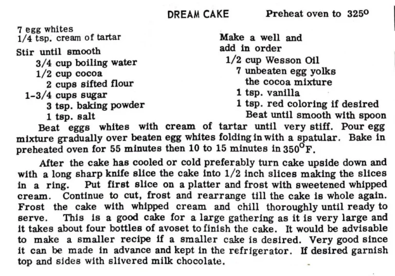 Dream Cake